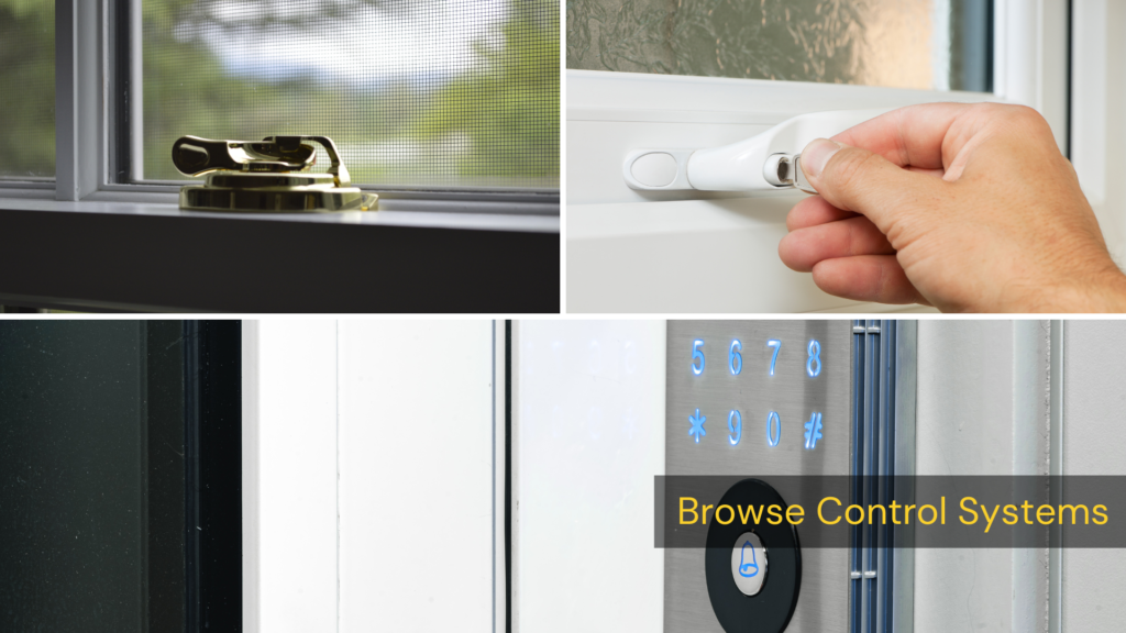 integral blinds control systems